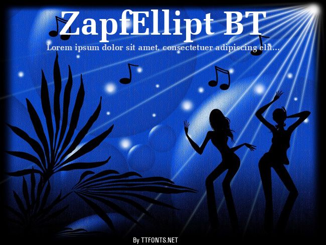 ZapfEllipt BT example